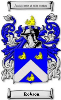 Robson Coat of Arms